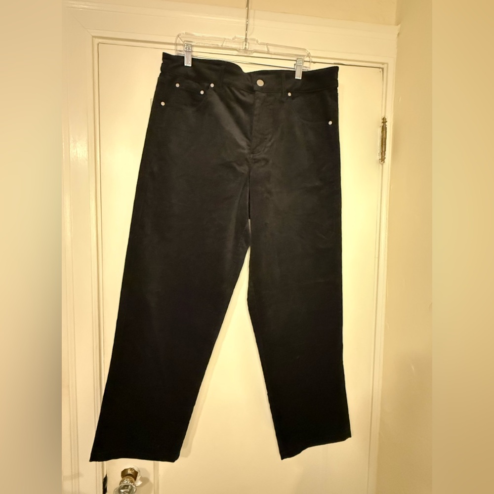 Universal Standard Black Corduroy Pants Size 14